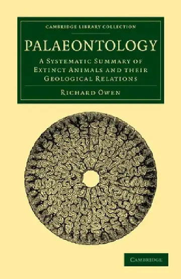 Cover of Palaeontology