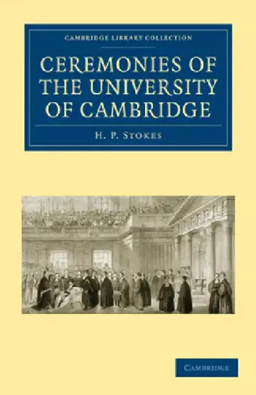Cover of Ceremonies of the University of Cambridge