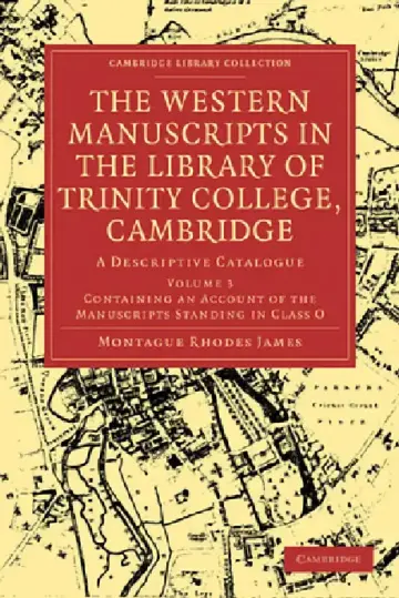 Cover of The Western Manuscripts in the Library of Trinity College, Cambridge