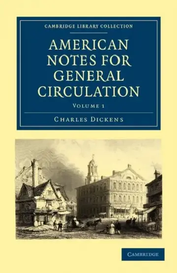 Cover of American Notes for General Circulation