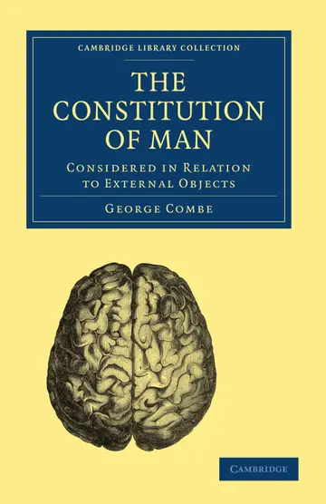 Cover of The Constitution of Man