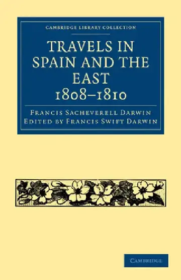 Cover of Travels in Spain and the East, 1808-1810