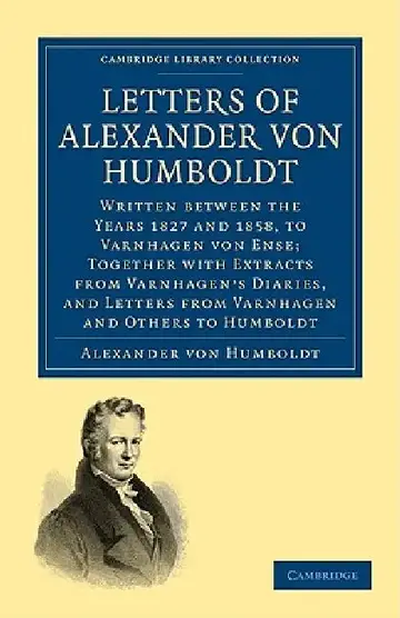 Cover of Letters of Alexander Von Humboldt