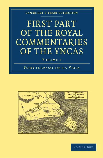 Cover of First Part of the Royal Commentaries of the Yncas