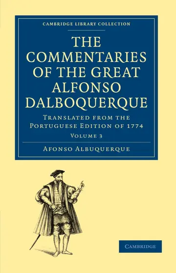 Cover of The Commentaries of the Great Afonso Dalboquerque, Second Viceroy of India