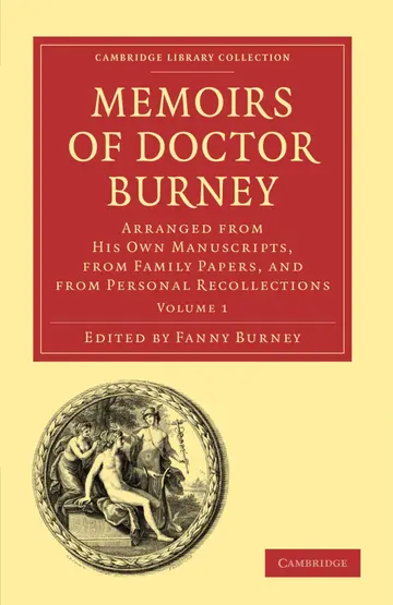 Cover of Memoirs of Doctor Burney