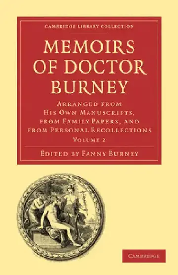 Cover of Memoirs of Doctor Burney