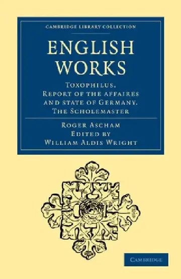 Cover of English Works