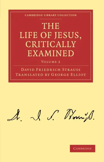 Cover of The Life of Jesus, Critically Examined