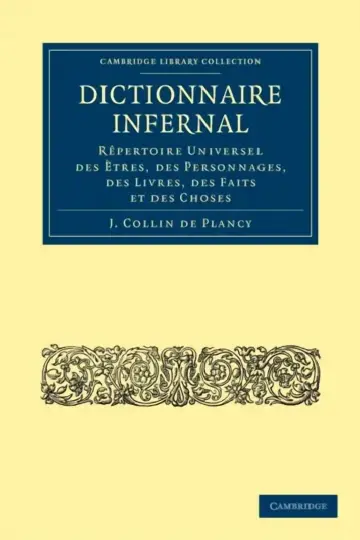 Cover of Dictionnaire Infernal
