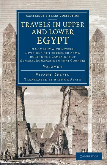 Cover of Travels in Upper and Lower Egypt