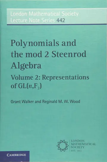 Cover of Polynomials and the Mod 2 Steenrod Algebra