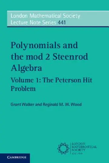 Cover of Polynomials and the mod 2 Steenrod Algebra