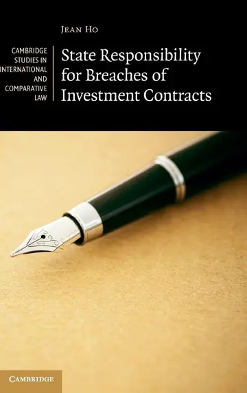 Cover of State Responsibility for Breaches of Investment Contracts