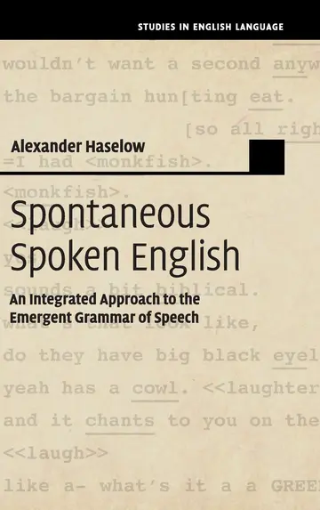 Cover of Spontaneous Spoken English