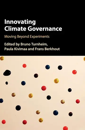 Cover of Innovating Climate Governance