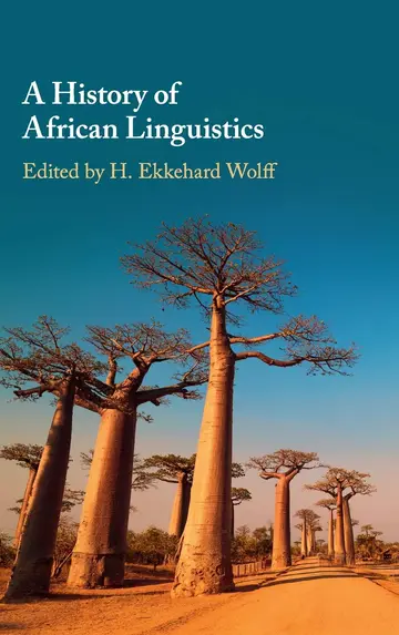 Cover of A History of African Linguistics