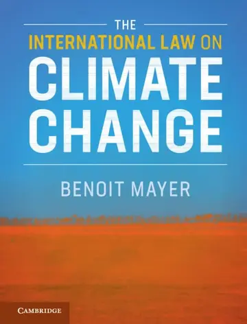 Cover of The International Law on Climate Change