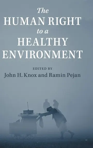 Cover of The Human Right to a Healthy Environment