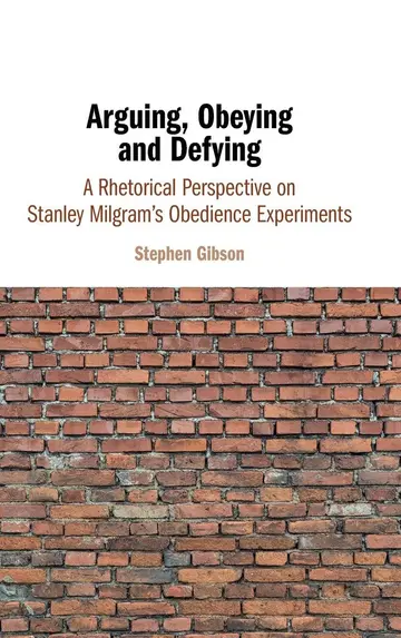 Cover of Arguing, Obeying and Defying