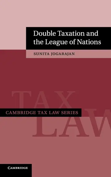 Cover of Double Taxation and the League of Nations