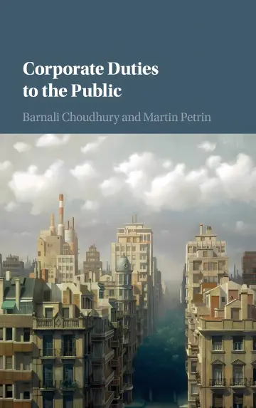 Cover of Corporate Duties to the Public