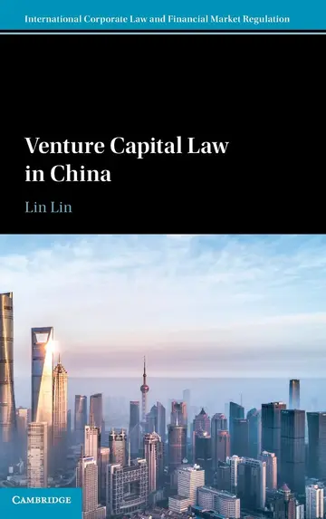 Cover of Venture Capital Law in China