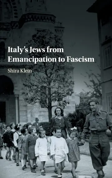 Cover of Italy's Jews from Emancipation to Fascism
