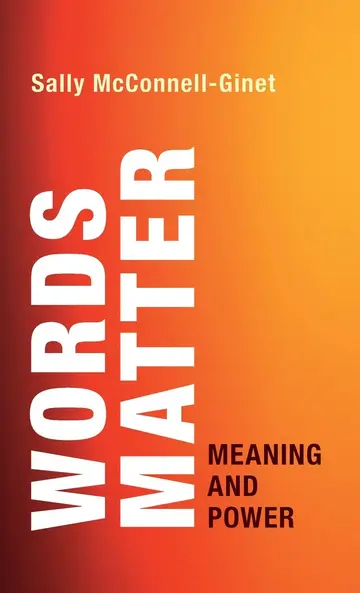 Cover of Words Matter