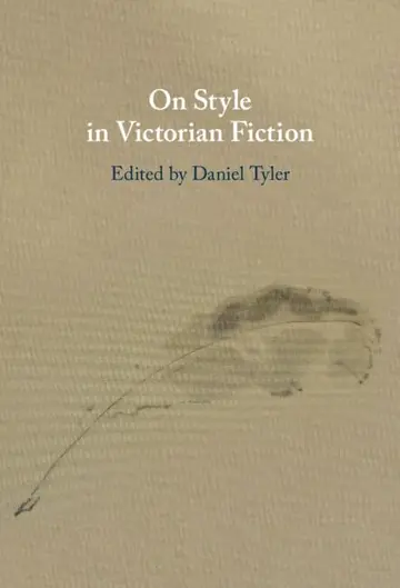 Cover of On Style in Victorian Fiction