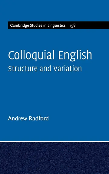 Cover of Colloquial English
