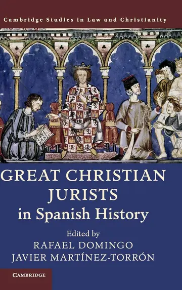 Cover of Great Christian Jurists in Spanish History