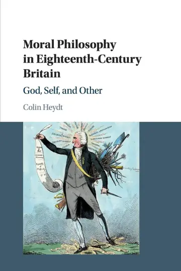 Cover of Moral Philosophy in Eighteenth-Century Britain