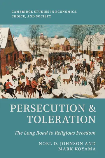 Cover of Persecution and Toleration