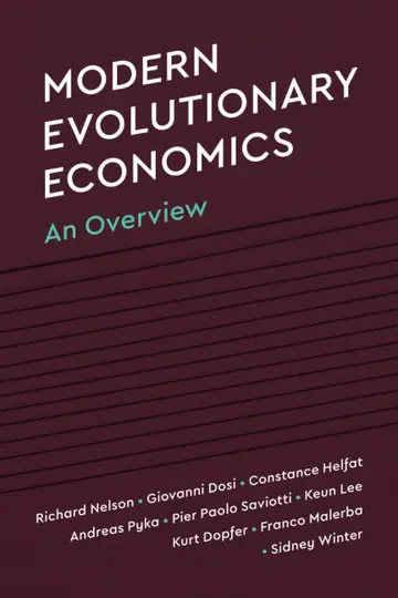 Cover of Modern Evolutionary Economics