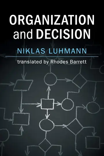 Cover of Organization and Decision