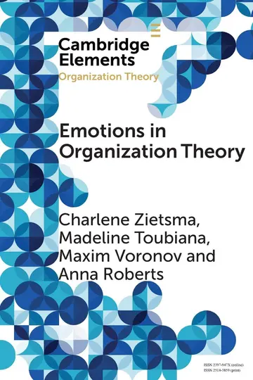 Cover of Emotions in Organization Theory