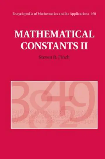 Cover of Mathematical Constants II