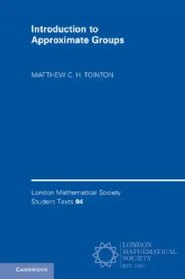 Cover of Introduction to Approximate Groups