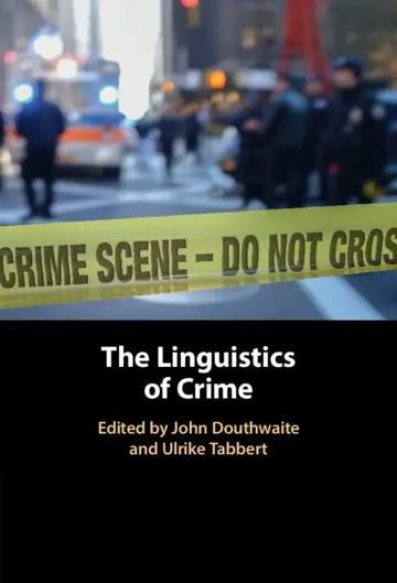 Cover of The Linguistics of Crime