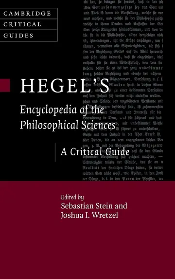 Cover of Hegel's Encyclopedia of the Philosophical Sciences