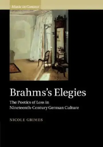 Cover of Brahms's Elegies