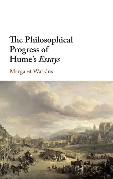 Cover of The Philosophical Progress of Hume's Essays