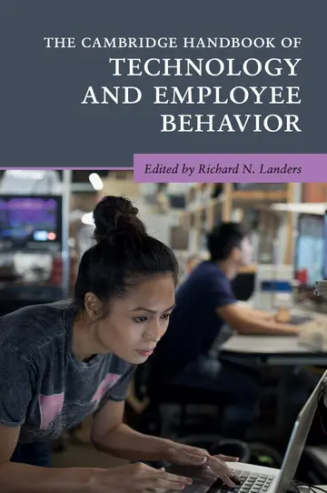 Cover of The Cambridge Handbook of Technology and Employee Behavior