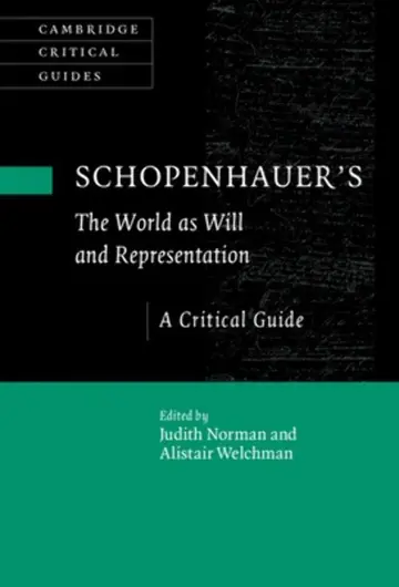Cover of Schopenhauer's 'The World as Will and Representation'