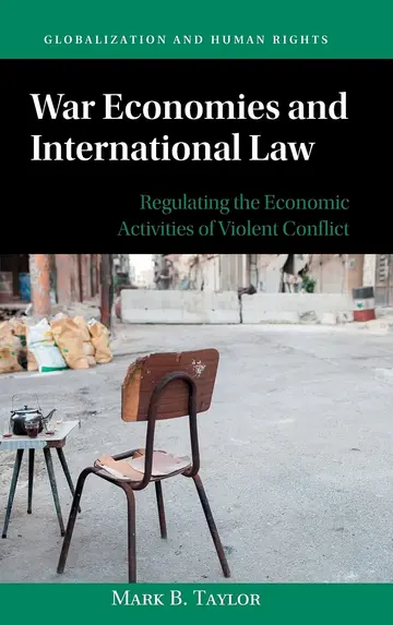 Cover of War Economies and International Law