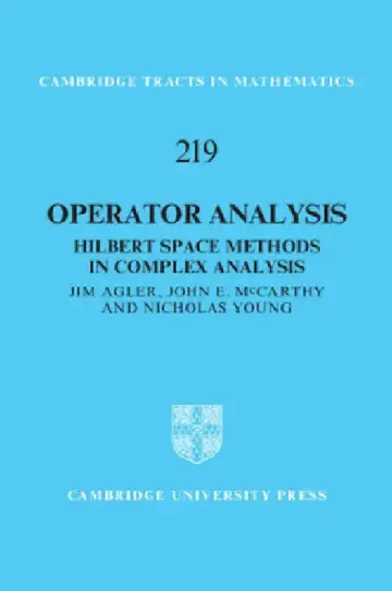 Cover of Operator Analysis