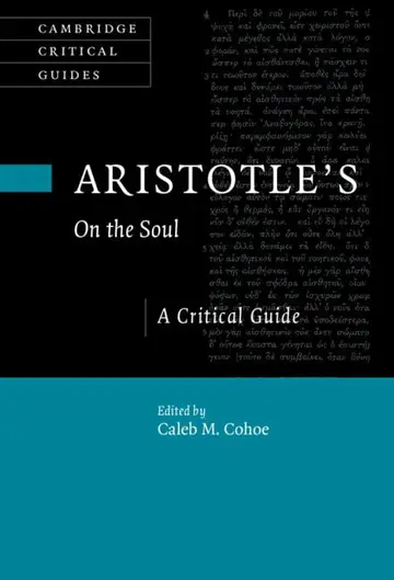 Cover of Aristotle's on the Soul