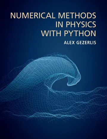 Cover of Numerical Methods in Physics with Python