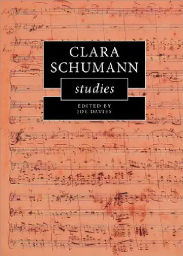 Cover of Clara Schumann Studies
